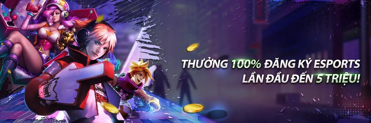 Máy đánh bạc với biểu tượng chiến thắng và tiền xu vàng tại kubet88 đăng nhập
